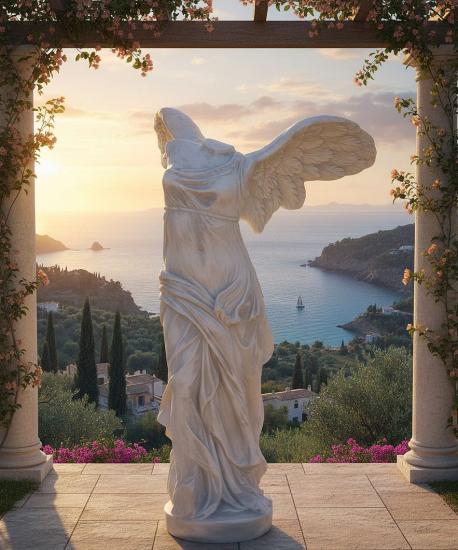 Engel Dekofigur ohne Kopf